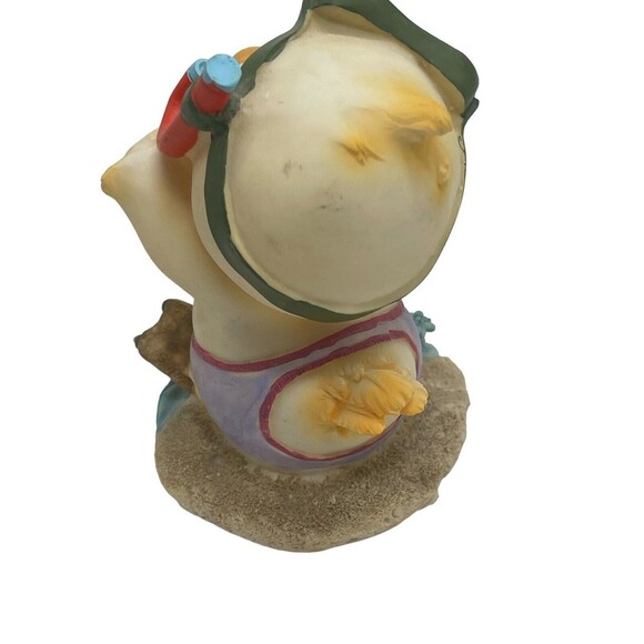 18 Daniel Brand Scuba Snorkel Baby Duckling Vintage Hand Painted Porcelain RARE - Picture 6 of 12